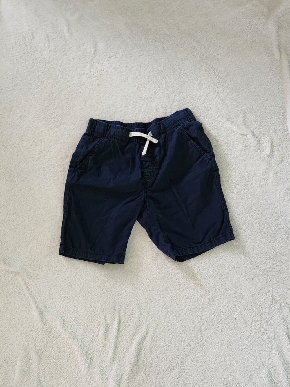 Boys H&M Navy Cotton Shorts 6x
